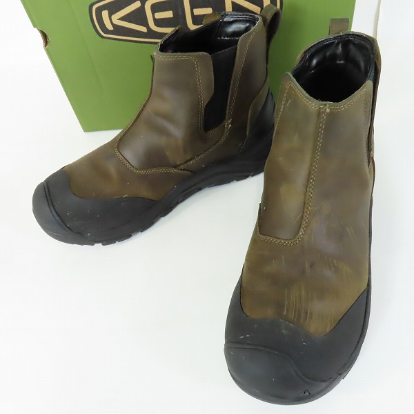 実際に弊社で買取させて頂いたKEEN/キーン LEVEL IV CHELSE/レヴェル 4 チェルシー  CANTEENxBLACK /28