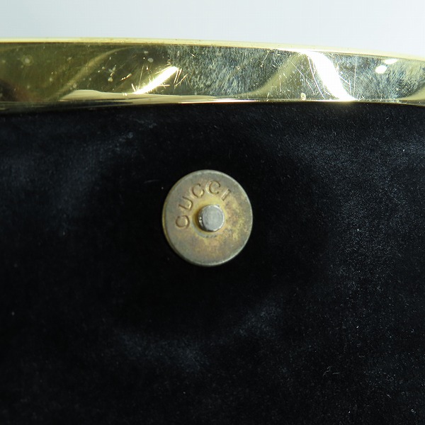 実際に弊社で買取させて頂いたGUCCI/グッチ オールドグッチ エナメル パテントレザー ワンショルダー バッグの画像 8枚目