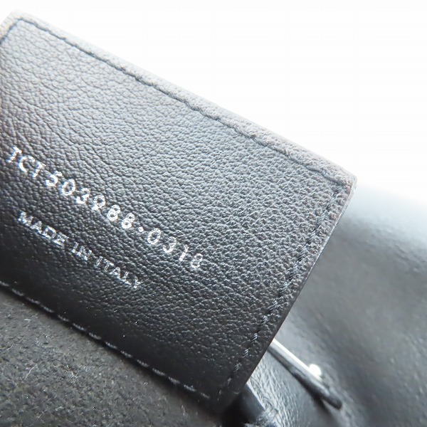 実際に弊社で買取させて頂いたSAINT LAURENT PARIS/サンローランパリ ボールド クロスボディバッグ/メッセンジャーバッグ ポーチ付 503988の画像 6枚目
