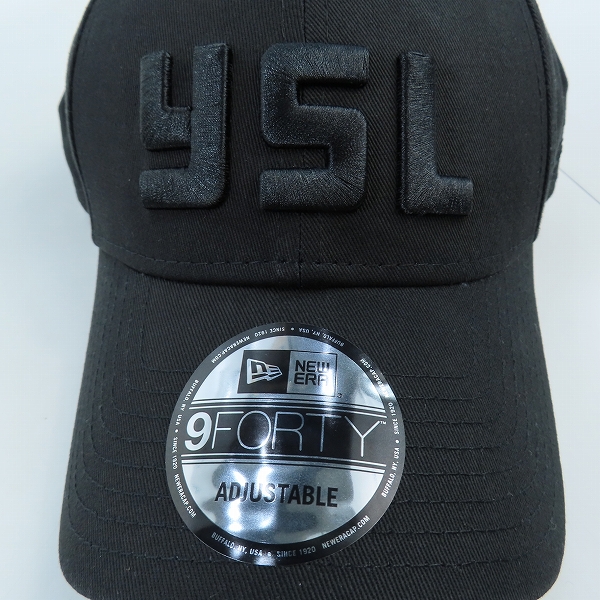 実際に弊社で買取させて頂いた【未使用】SAINT LAURENT×NEW ERA/サンローラン×ニューエラ ロゴ キャップ 677333 YCLRUの画像 7枚目