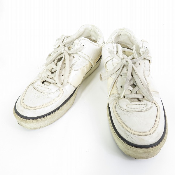 実際に弊社で買取させて頂いたLOUIS VUITTON/ルイヴィトン スニーカー ホワイト G0 0150/7.5