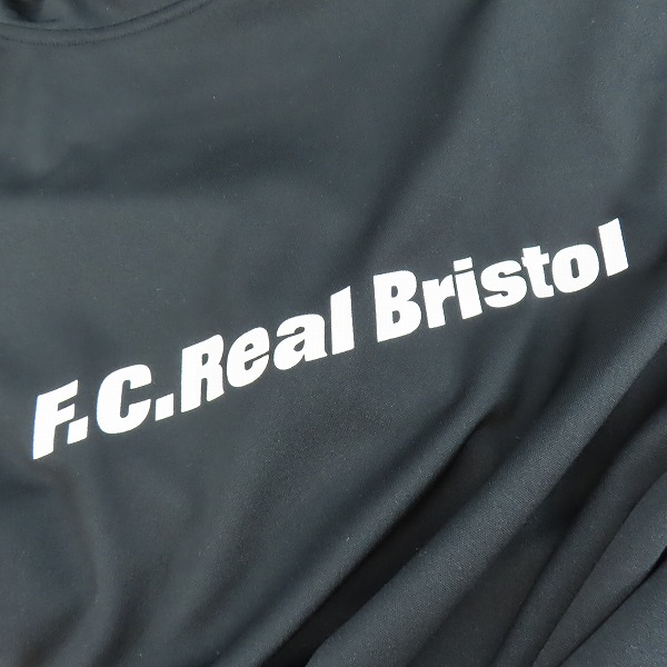 実際に弊社で買取させて頂いたF.C.Real Bristol/F.C.レアルブリストル TRAINING BASIC HOODIE ジップアップ パーカー FCRB-192015/Lの画像 6枚目
