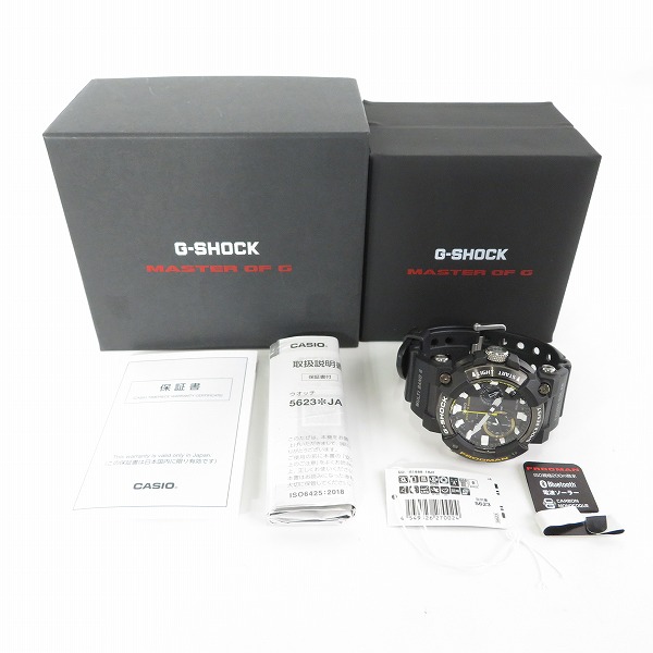実際に弊社で買取させて頂いたG-SHOCK/Gショック FROGMAN/フロッグマン Bluetooth ソーラー電波時計 GWF-A1000-1AJFの画像 9枚目