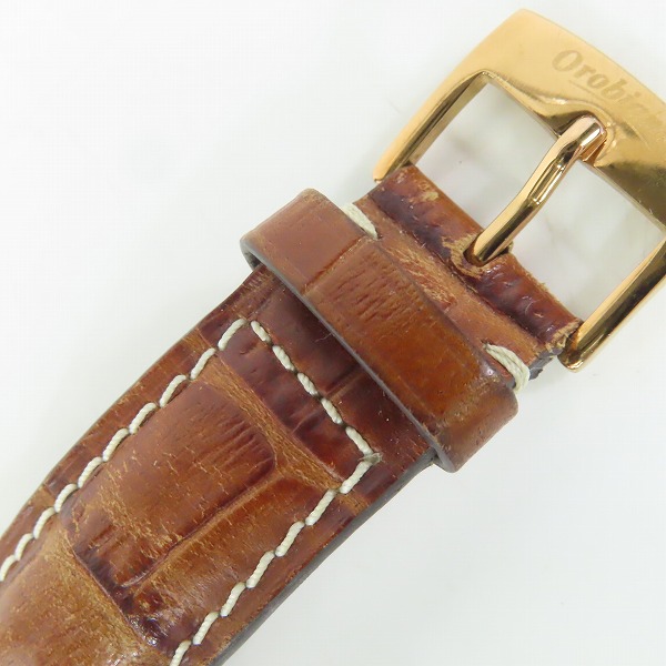 実際に弊社で買取させて頂いたOrobianco/オロビアンコ ORAKLASSICA オラクラシカ 自動巻き 腕時計 OR0011の画像 6枚目