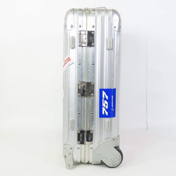 実際に弊社で買取させて頂いたRIMOWA/リモワ トパーズ キャビン マルチホイール 2輪 キャリーケース 32L/920.52の画像 2枚目