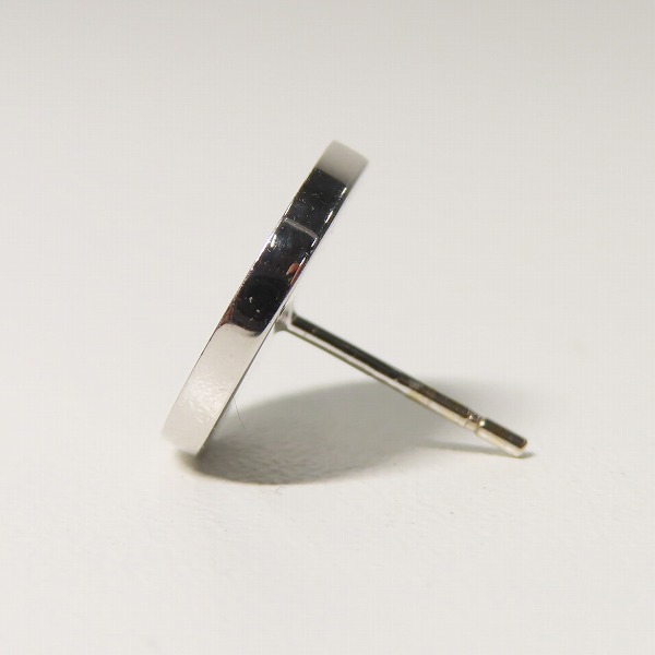 実際に弊社で買取させて頂いたBVLGARI/ブルガリ ブルガリブルガリ AU750/K18WG×オニキス ピアス の画像 2枚目