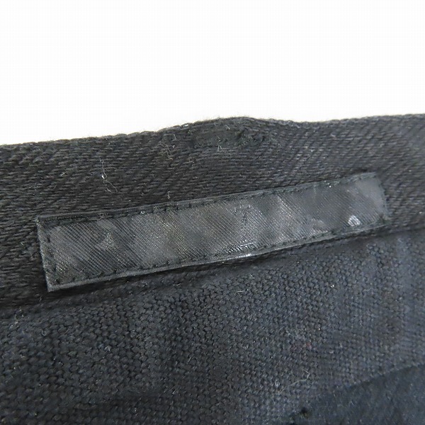 実際に弊社で買取させて頂いたJULIUS/ユリウス 13-14AW crack 変形 デニム ドッキング サルエル パンツ/1の画像 3枚目