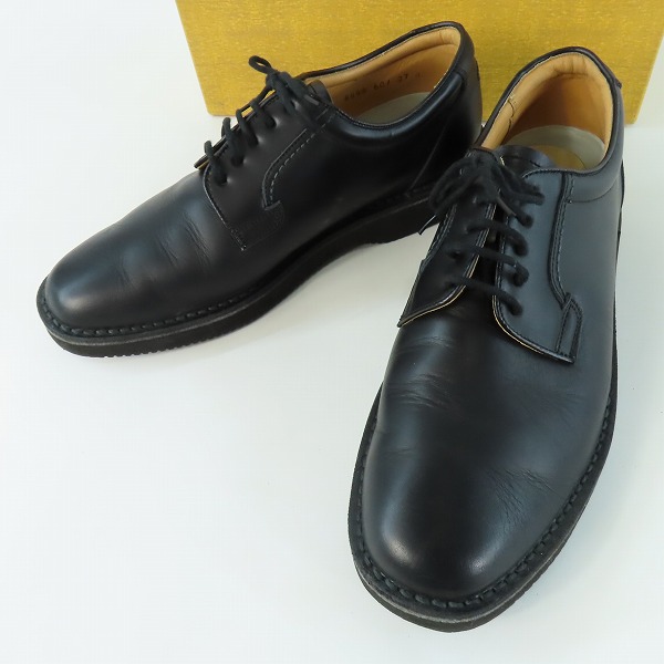 実際に弊社で買取させて頂いたREGAL Walker/リーガルウォーカー レザー プレーントゥシューズ 601 27