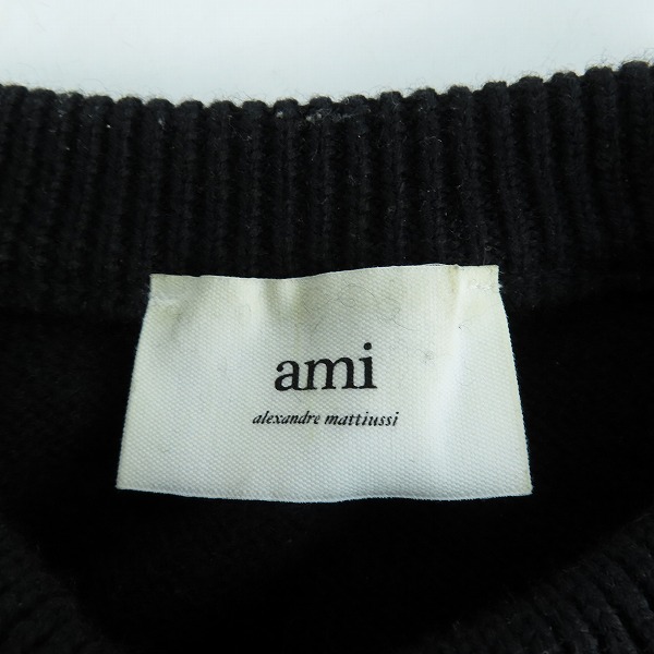 実際に弊社で買取させて頂いたAMI Alexandre Mattiussi/アミアレクサンドルマテュッシ ニット/セーター BFUKS002.018/Mの画像 2枚目