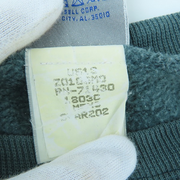 実際に弊社で買取させて頂いたRUSSELL ATHLETIC/ラッセルアスレチック HIGH Cotton ヴィンテージ クルーネックスウェット Mの画像 4枚目