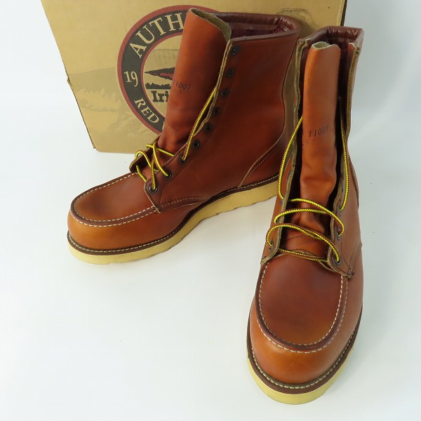 実際に弊社で買取させて頂いたRED WING/レッドウィング 犬刻印 アイリッシュセッター ブーツ 879/11EE