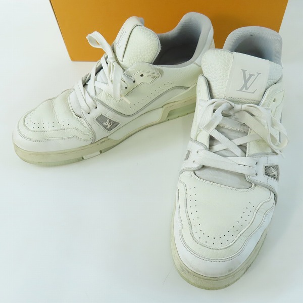 実際に弊社で買取させて頂いたLOUIS VUITTON/ルイヴィトン LVトレイナーライン レザースニーカー FD0212/9