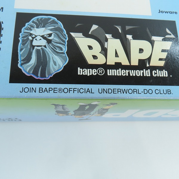 実際に弊社で買取させて頂いたMEDICOM TOY/メディコムトイ THE Cro-Magnon 1/6 スチャダラパー A BATHING APE トリプルボックス2 ボーズ アニ シンコの画像 6枚目