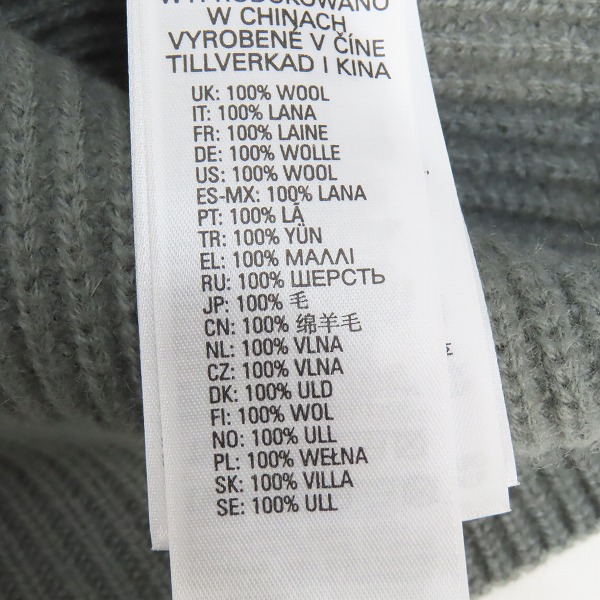 実際に弊社で買取させて頂いたDIESEL/ディーゼル k-BOISE ジップアップニットジャケット/XLの画像 4枚目