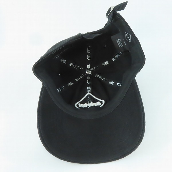 実際に弊社で買取させて頂いたF.C.Real Bristol×NEW ERA/F.Cレアルブリストル×ニューエラ  キャップ 黒 FCRB-220097の画像 2枚目