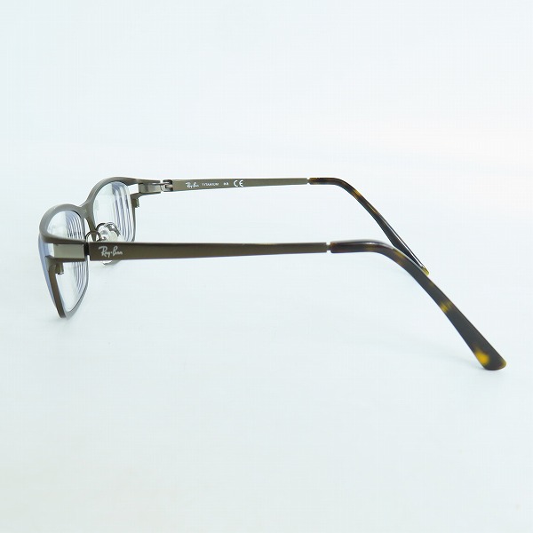実際に弊社で買取させて頂いたRay-Ban/レイバン チタン アイウエア/メガネフレーム フルリム RB8727D 1020の画像 1枚目