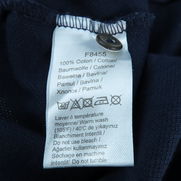 実際に弊社で買取させて頂いたLACOSTE/ラコステ 半袖ポロシャツ ネイビー 5の画像 3枚目