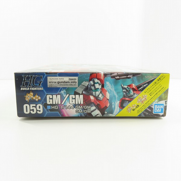 実際に弊社で買取させて頂いた【未組立】BANDAI/バンダイ HG 1/144 ガンダムビルドファイターズ GM/GMの画像 4枚目