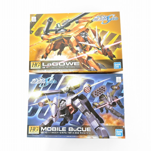 実際に弊社で買取させて頂いた【未組立】BANDAI/バンダイ HG 1/144 機動戦士ガンダムSEED TMF/A-802 モビルバクゥ/TMF/A-803 ラゴゥ 2点セット/ガンプラ