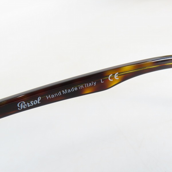 実際に弊社で買取させて頂いたPersol/ペルソール メガネフレーム/アイウェア Typewriter Edition 3107-V 24の画像 5枚目