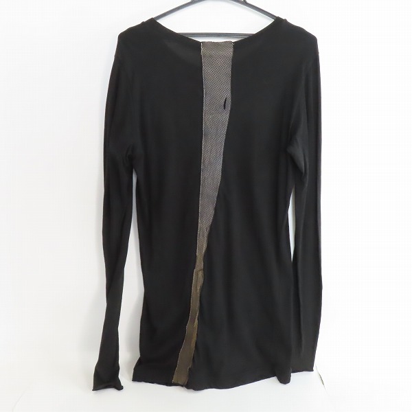 実際に弊社で買取させて頂いたLGB/ルグランブルー レザー切り替え 長袖 Tシャツ/カットソー LSC/M 004FLTH/1の画像 1枚目