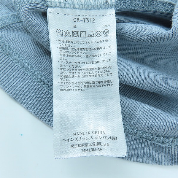 実際に弊社で買取させて頂いたChampion/チャンピオン REVERSE WEAVE/リバースウィーブ  Tシャツ C8-T312/Lの画像 3枚目