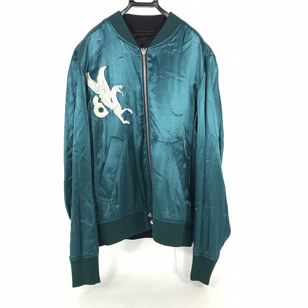 実際に弊社で買取させて頂いたDIESEL/ディーゼル リバーシブルスカジャン/Lの画像 2枚目