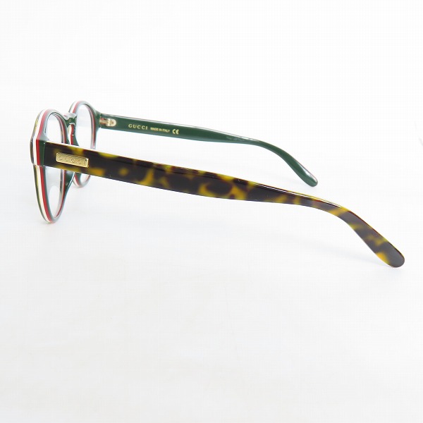 実際に弊社で買取させて頂いた(2)GUCCI/グッチ メガネフレーム アイウェア GG0273O-002の画像 1枚目