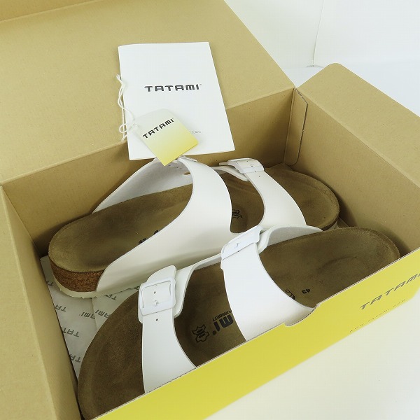 実際に弊社で買取させて頂いたTATAMI BIRKENSTOCK/タタミ ビルケンシュトック ELBE/エルベ サンダル 830441/43の画像 6枚目