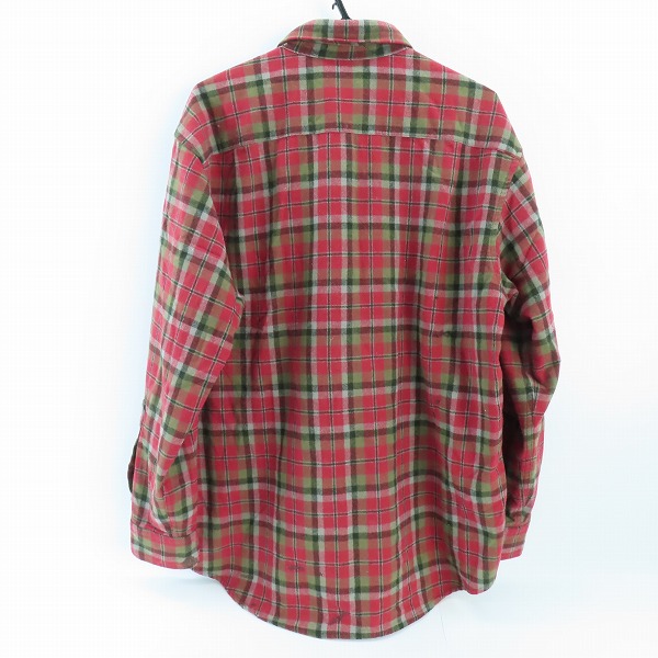 実際に弊社で買取させて頂いたPENDLETON/ペンドルトン チェック 長袖シャツ 胸ポケット Lの画像 1枚目