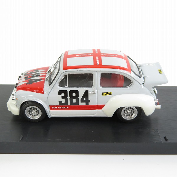 実際に弊社で買取させて頂いたbrumm/ブルム 1/43 FIAT ABART 1000 berlina TRENTO BONDONE 1971 ＃384/フィアット アバルト ミニカーの画像 1枚目