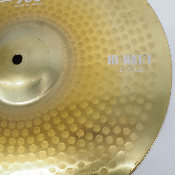 実際に弊社で買取させて頂いたPearl/パール WILD 500 14インチ ハイハットシンバル TOP&BOTTOM セット 日本製の画像 2枚目