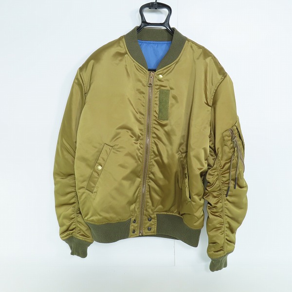 実際に弊社で買取させて頂いたDIESEL/ディーゼル リバーシブル 中綿 ボンバージャケット J-MA-ONE-REV/XL