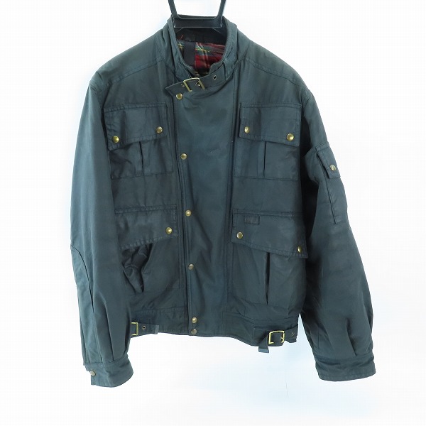 実際に弊社で買取させて頂いたBelstaff/ベルスタッフ 60～70’ ビンテージ トライアルマスタージャケット オイルドジャケット 44/46