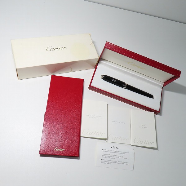 実際に弊社で買取させて頂いたCartier/カルティエ ROLLER LOUIS COMPOSITE NOIRE ボールペン ST170040の画像 6枚目