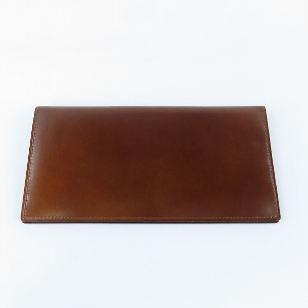 実際に弊社で買取させて頂いた土屋鞄製造所/ツチヤカバン コードバン ロングウォレット/長財布の画像 1枚目