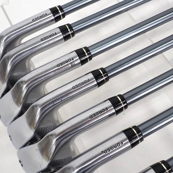 実際に弊社で買取させて頂いたCallaway/キャロウェイ E.R.C HOT FORGED/フォージド アイアン #6～9,P,A,Sw 7本セット IR-1000 60 FLEX：R の画像 2枚目