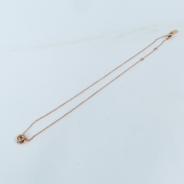 実際に弊社で買取させて頂いたCOACH/コーチ ロゴ/ストーン ネックレスの画像 8枚目