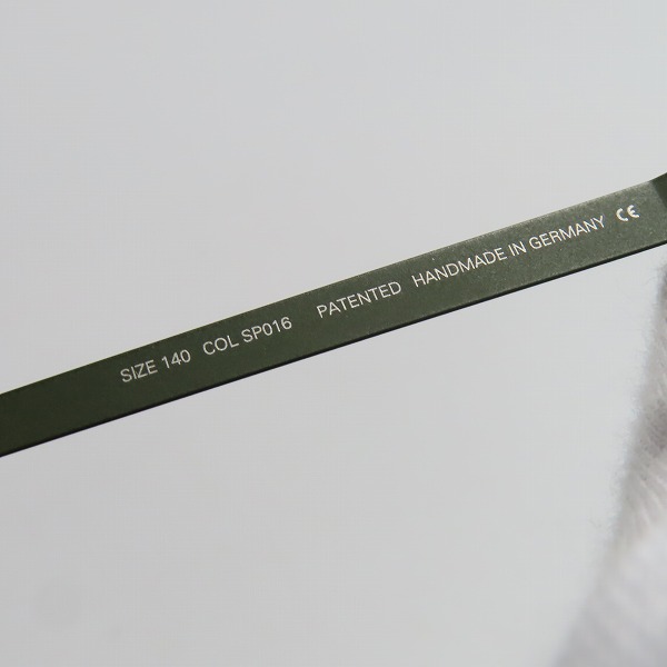 実際に弊社で買取させて頂いたMYKITA/マイキータ KAZUO SILVER/OLIVE メガネフレーム の画像 5枚目