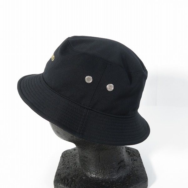 実際に弊社で買取させて頂いたMASTERMIND WORLD/マスターマインド ワールド ロゴ/スカル刺繍 バケットハット MW21S06-HA001/Mの画像 2枚目