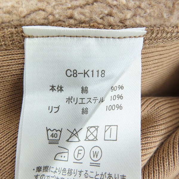 実際に弊社で買取させて頂いた【未使用】Champion/チャンピオン REVERSE WEAVE プルオーバーパーカー C8-K118 Lの画像 6枚目