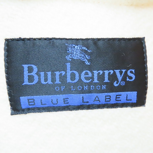 実際に弊社で買取させて頂いたBURBERRY BLUE LABEL/バーバリーブルーレーベル ウールダッフルコート/Lの画像 2枚目