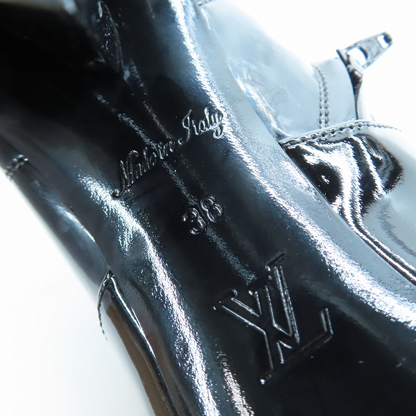実際に弊社で買取させて頂いたLOUIS VUITTON/ルイヴィトン レインブーツ/ショートブーツ 38の画像 5枚目