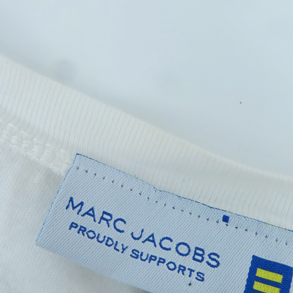 実際に弊社で買取させて頂いたMARC JACOBS/マークジェイコブス HUMAN LIGHT プリント Tシャツ Sの画像 3枚目