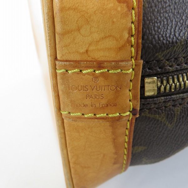実際に弊社で買取させて頂いたLOUIS VUITTON/ルイヴィトン アルマ モノグラム ボストン/ハンドバッグ M51130 の画像 5枚目