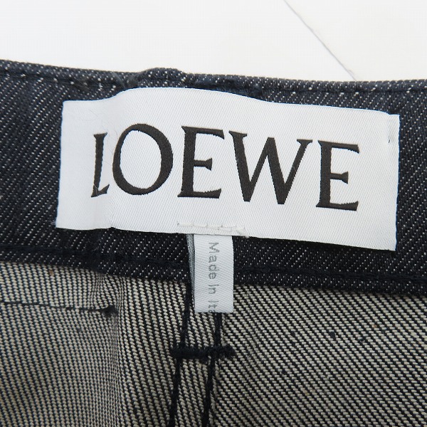 実際に弊社で買取させて頂いたLOEWE/ロエベ アナグラム コットンデニム D2292110UN/36の画像 3枚目