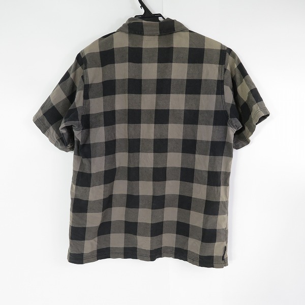 実際に弊社で買取させて頂いたSTUSSY×NEIGHBORHOOD/ステューシー×ネイバーフッド Saber.Check/C-Shirt.SS チェック柄 半袖シャツ/BESTN-SH-M02/Mの画像 1枚目