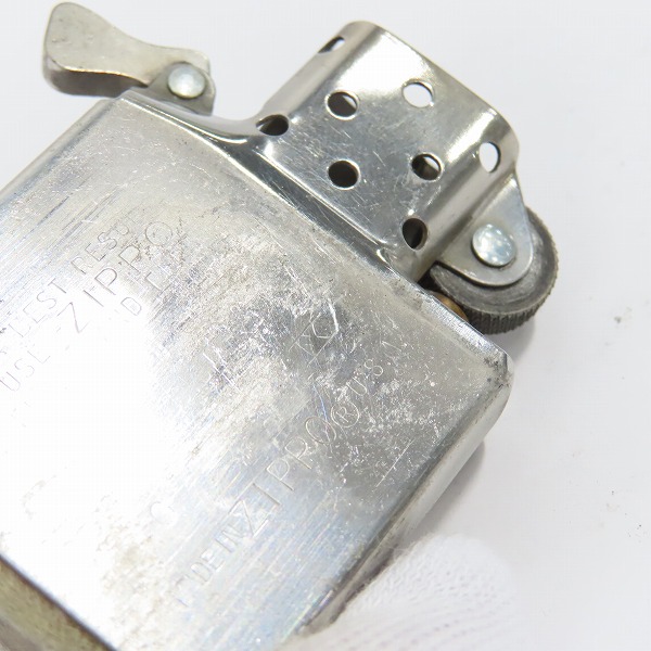 実際に弊社で買取させて頂いたZIPPO/ジッポー Snap-on/スナップオン ロゴプリント /1993年製の画像 6枚目