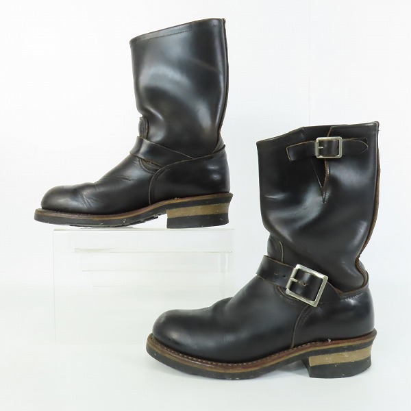 実際に弊社で買取させて頂いたRED WING/レッドウィング 8270 エンジニアブーツ ナイフポケット付き PT91/6Dの画像 3枚目