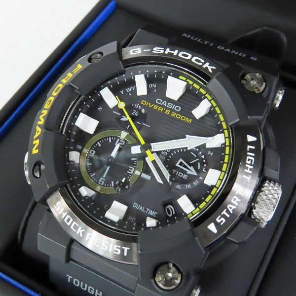 実際に弊社で買取させて頂いたG-SHOCK/Gショック FROGMAN/フロッグマン Bluetooth ソーラー電波時計 GWF-A1000-1AJF　
